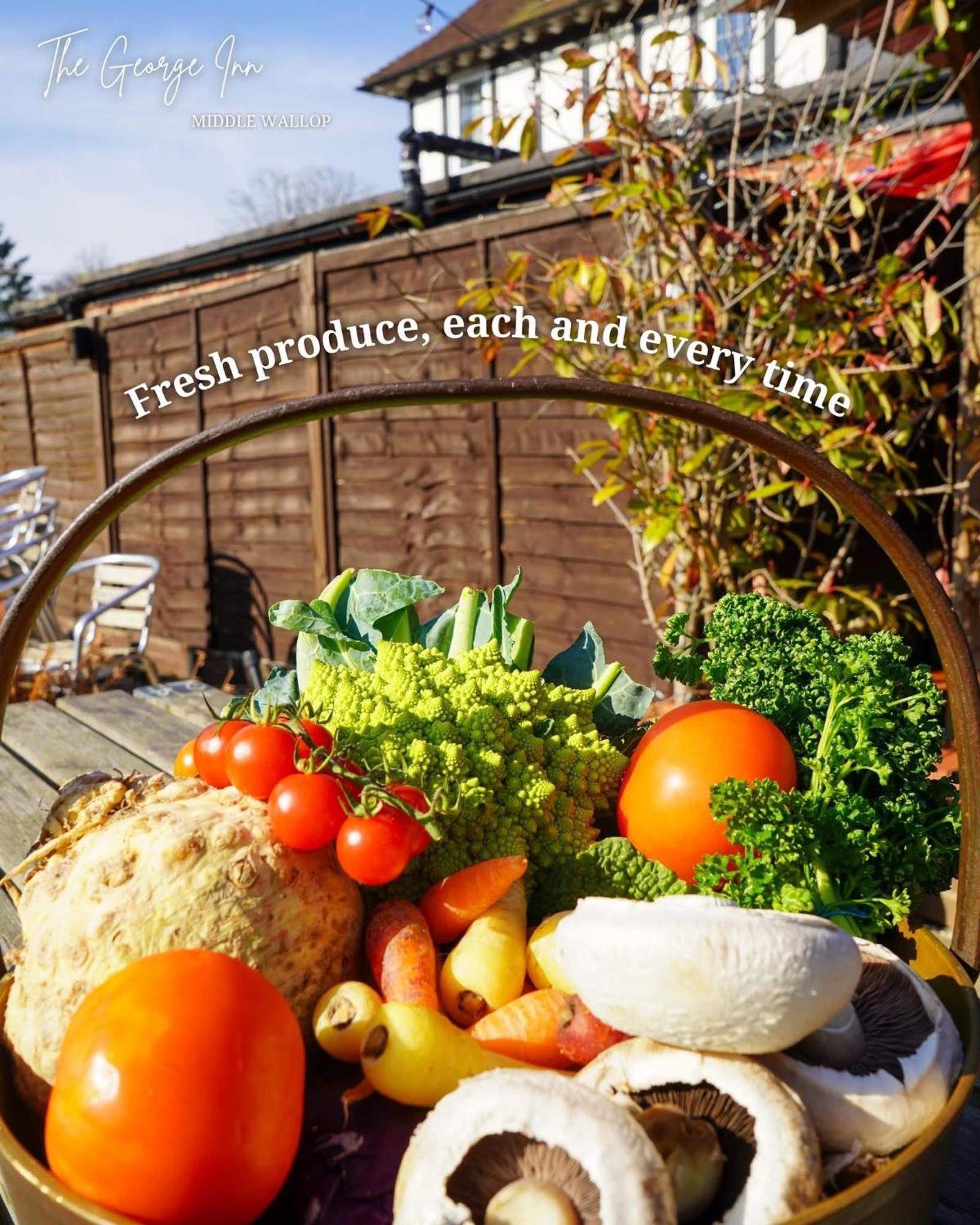 The George Inn Middle Wallop Stockbridge  Exteriör bild